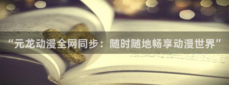 78动漫网站：“元龙动漫全网同步：随时随地畅享动漫世界”
